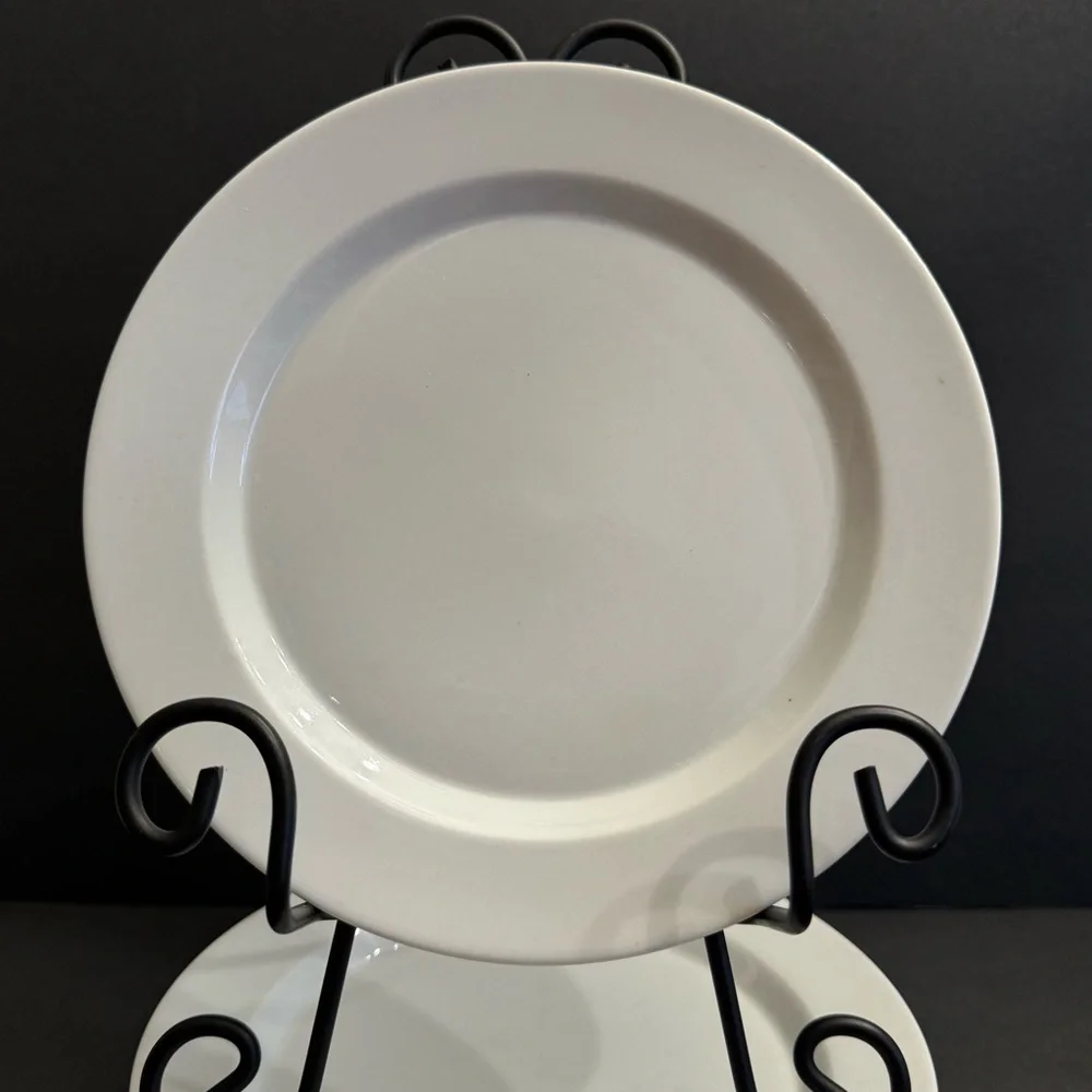 LOT of 4 Tienshan Prelude Salad Plates Wide Rim 8 3/8" - DISCONTINUED - Picture 2 of 16